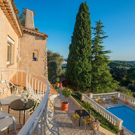 Bastide Les 3 Portes Saint-Paul-de-Vence Buitenkant foto